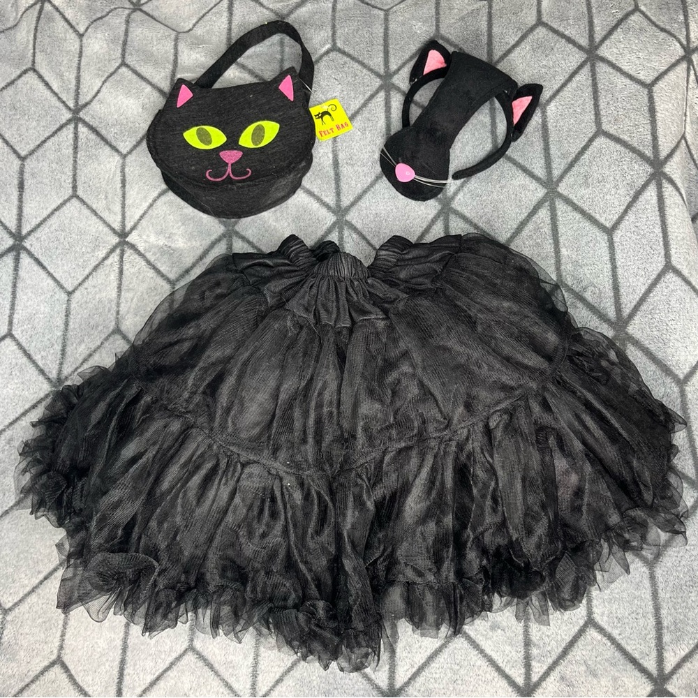 Adult Black Cat Halloween Costume Y